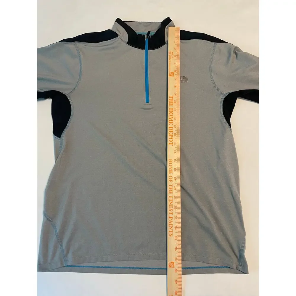 The north face 1/4 zip flash dry pullover mens large